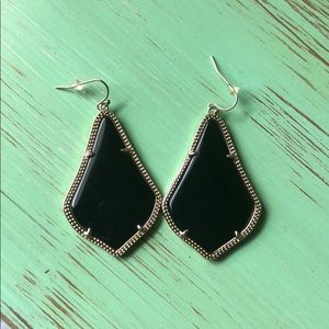 Black Alexandra Kendra Scott Earrings
